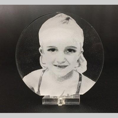 laser etching photo on acrylic