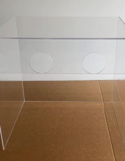 plexiglass box - made to order plastic fabrication