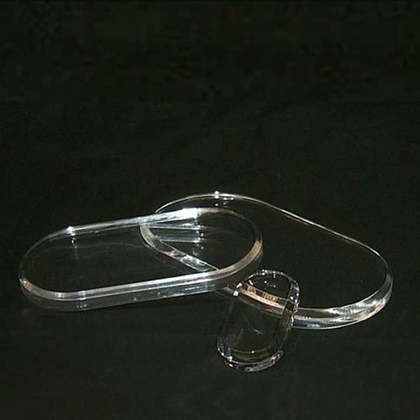 acrylic display base oval